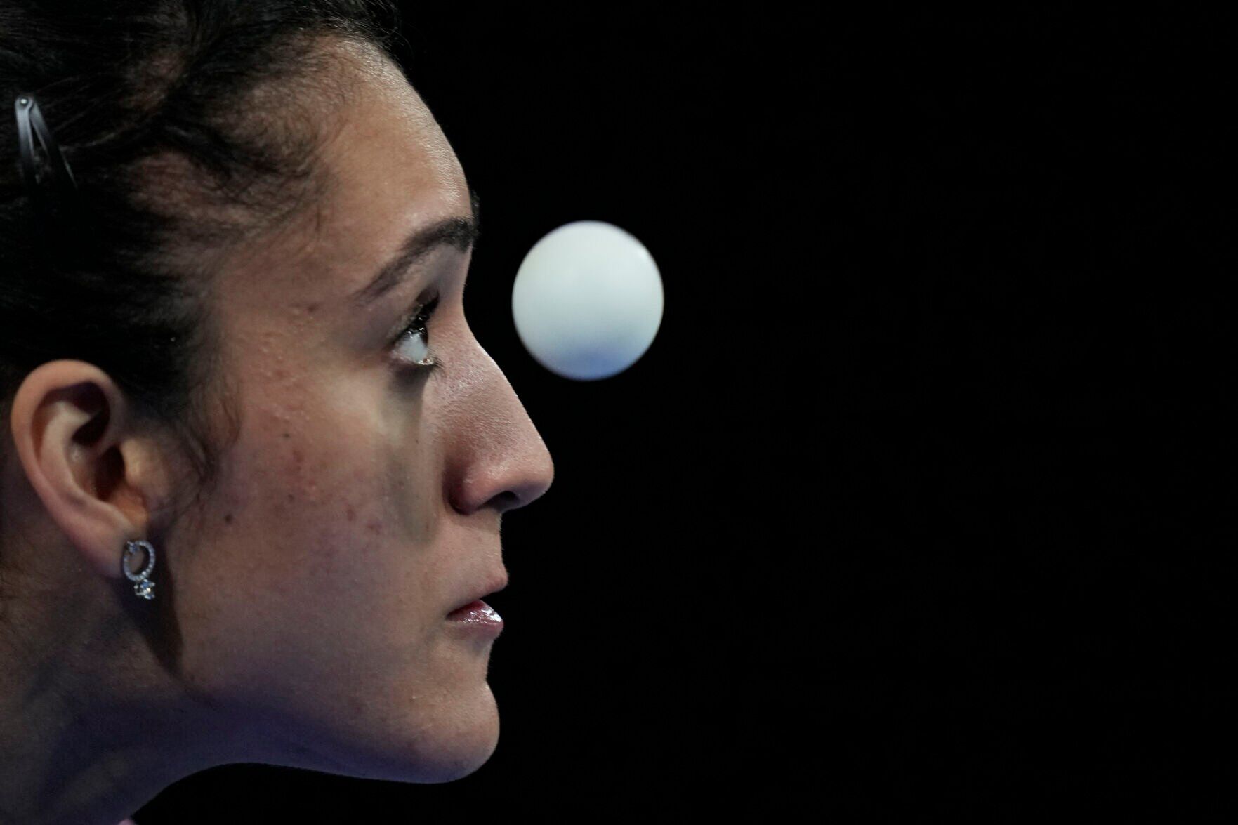 APTOPIX Britain Commonwealth Games Table Tennis